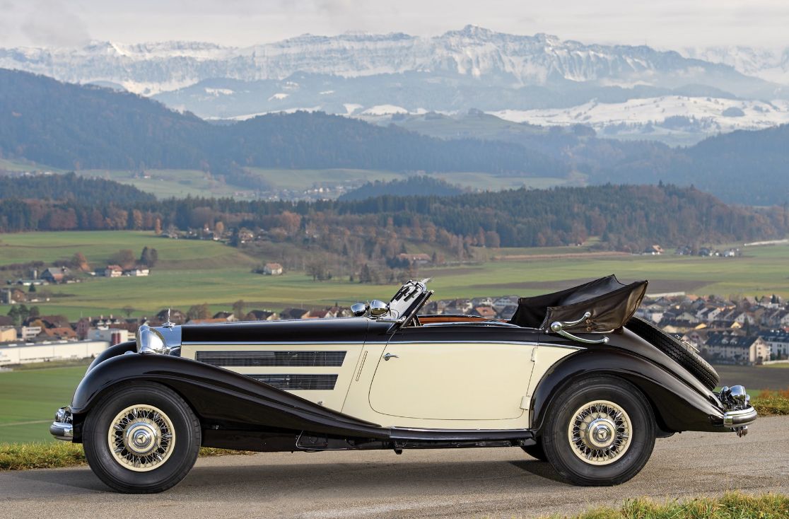 MercedesBenz 540 K z roku 1937 se vydražil za 2 miliony eur